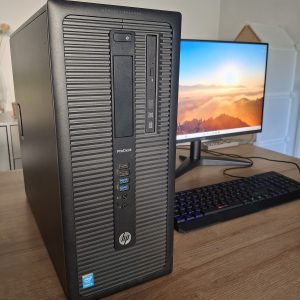 PC HP ProDesk 600 G1 reconditionné performant | intel core i5-4690 | SSD 512 Go + HDD 500 Go | Windows 11 | Office 2024