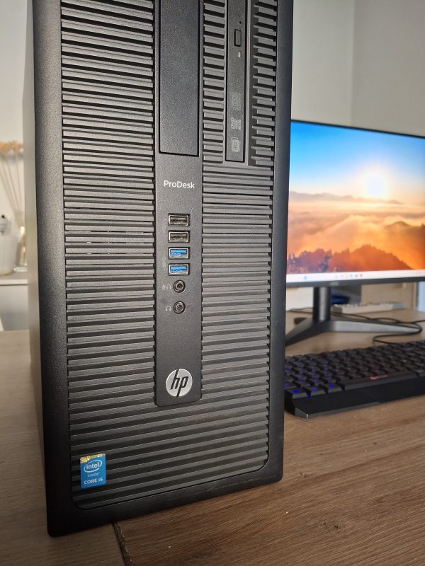PC HP ProDesk 600 G1 reconditionné performant | intel core i5-4690 | SSD 512 Go + HDD 500 Go | Windows 11 | Office 2024 – Image 3