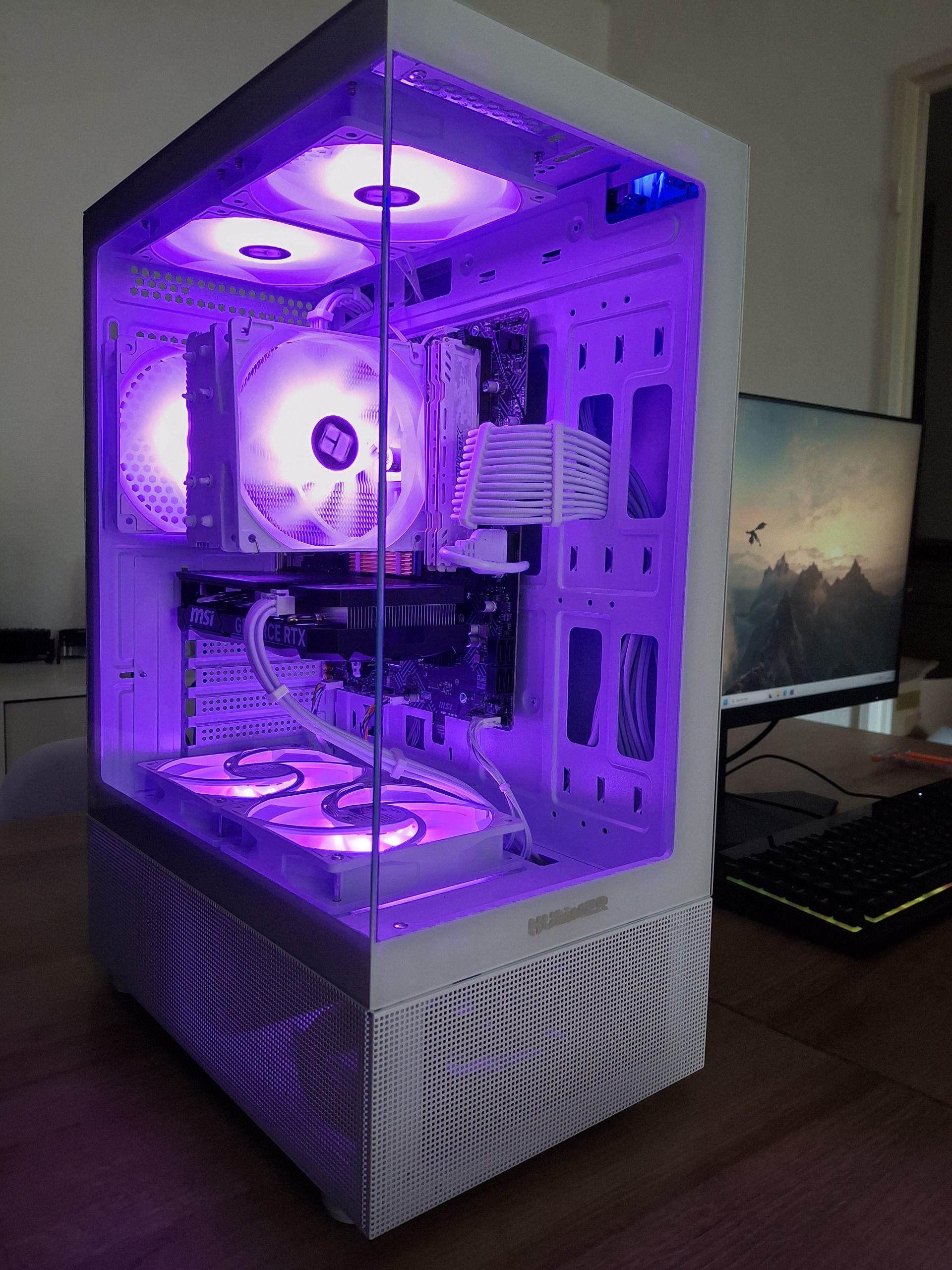 PC gamer | RTX 4060 | Intel core i5-13400F | 1 To SSD NVMe | 16 Go DDR4 | Windows 11 | aquarium | Garantie 3 mois | Facture