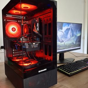 PC gamer | i5-12490F | 500 Go SSD NVme | 16 Go DDR5 | RTX 2060 | Windows 11 | aquarium | Garantie 3 mois | Facture