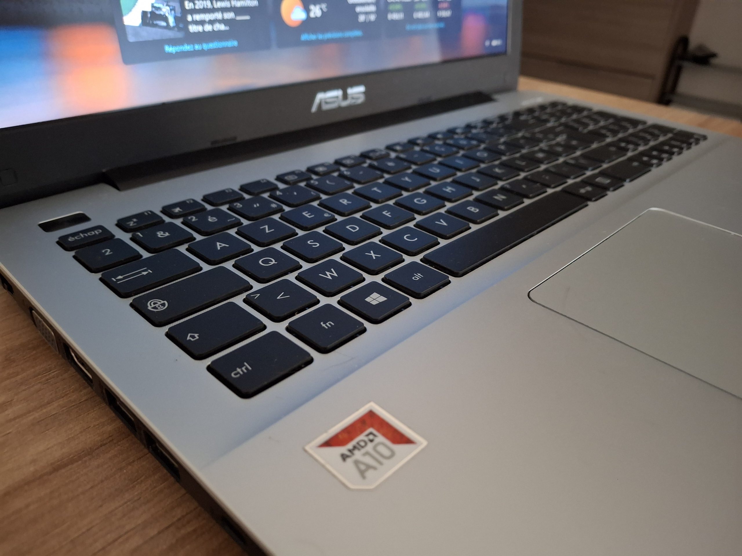 PC portable performant | Asus X555Q | Ecran full HD 16" | SSD 128 Go + HDD 1 To | 8 Go RAM | AMD A10-9620P | Radeon R5 | Windows 11 – Image 2
