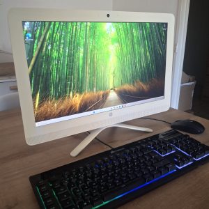 Ordinateur HP all-in-one écran 24" full HD | i3-7100U | SSD 240 Go | 8 Go DDR4 | Geforce 920 | Windows 11