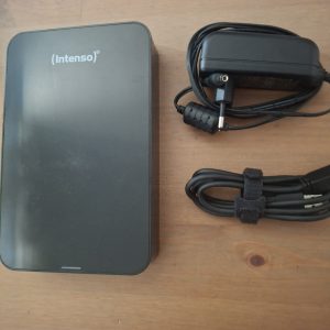 Disque dur externe Intenso 5 To (5000 Go) 3,5" - État NEUF (38h) - USB 3.0