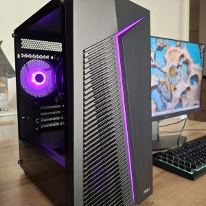 PC gaming evolutif | Ryzen 5 5600 G Vega | 500 Go SSD NVme | 16 Go DDR4 | Windows 11 | Garantie 6 mois | Facture