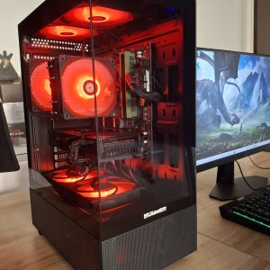 PC gamer | Ryzen 7 5700X | Radeon RX 6650 XT | 1 To Go SSD NVme | 16 Go DDR4 | Windows 11 | aquarium | Garantie 6 mois | Facture