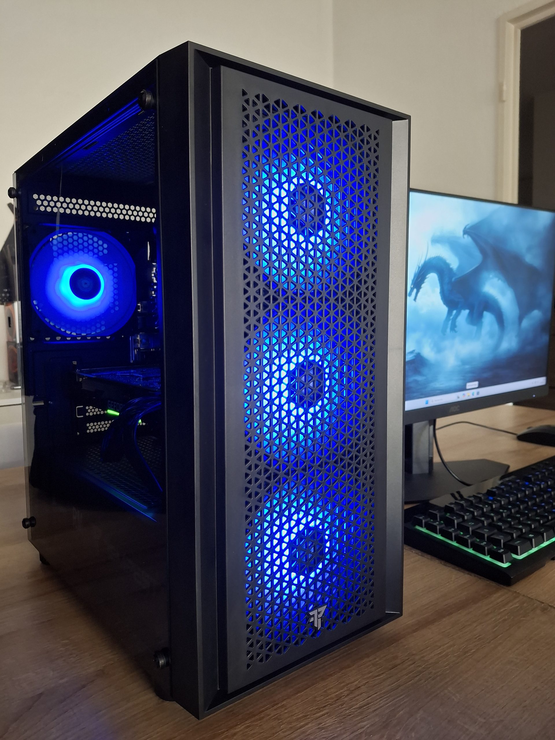 PC gamer | RTX 2080 | i5-12400F | 1 To SSD NVme | 16 Go DDR4 | Windows 11 | Garantie 6 mois | Facture